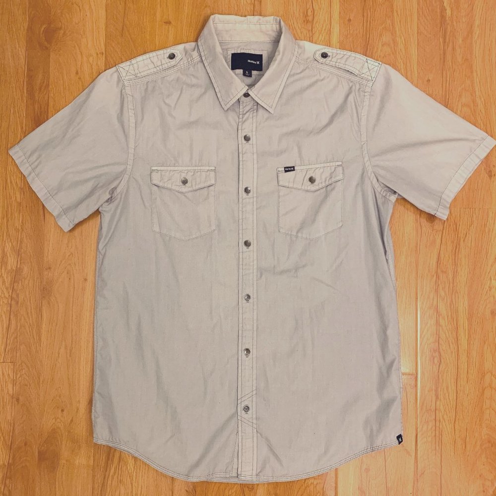 Hurley Short Sleeve Button Up